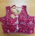 Pink Georgette Lehenga Choli Set w/ Sequins Work (M)